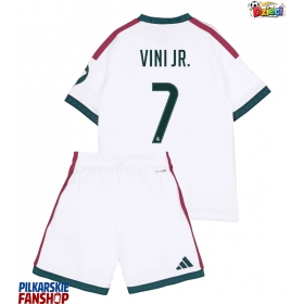 Koszulka piłkarska Real Madrid Vinicius Junior #7 Strój Domowy dla dzieci 2026-27 tanio Krótki Rękaw (+ Krótkie spodenki)
